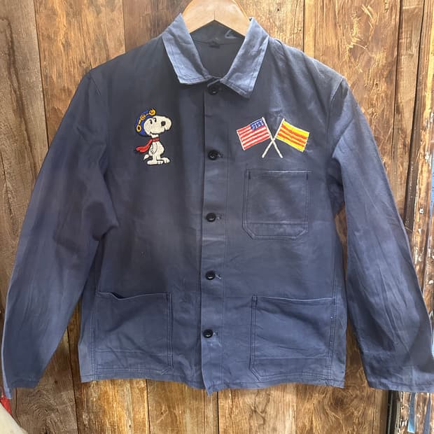 hand embroidery French work jacket