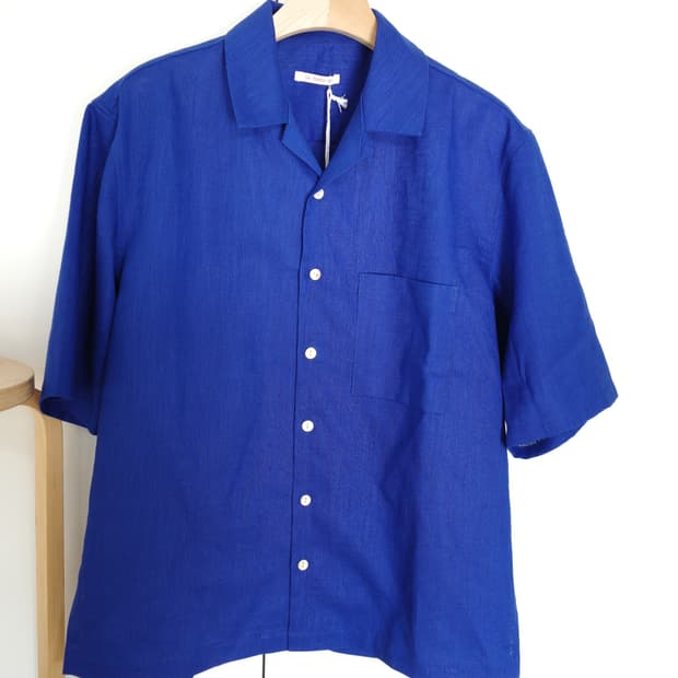 [s] S.K. MANOR HILL 'ALOHA SHIRT' 블루