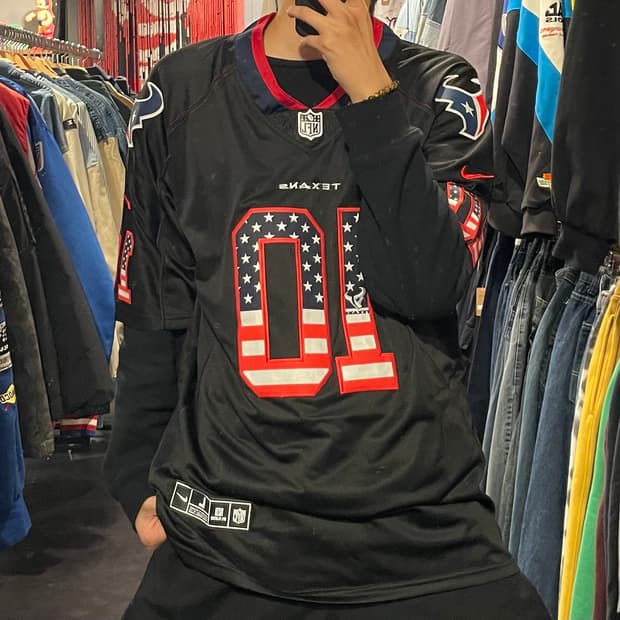 [IM] nike X NFL 텍산스 홉킨스 No.10 반팔 져지