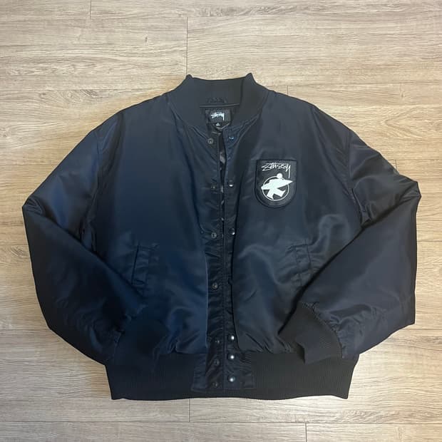 스투시 서프맨 스타디움 자켓 M