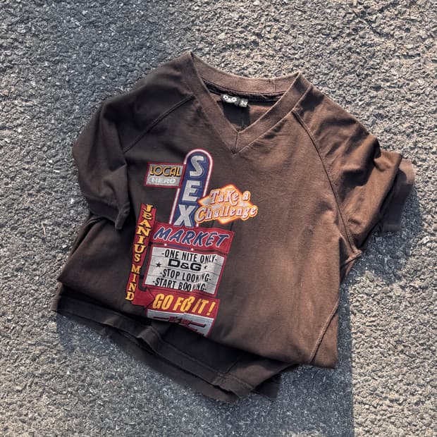 돌체앤가바나 아카이브 그래픽 반팔티셔츠 