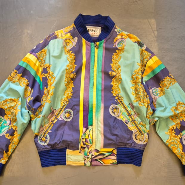 90s VERSACE SPORT BOMBER JACKET