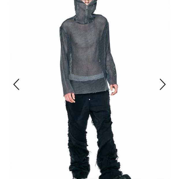 ICYTO 아이시토 메쉬 집 후디