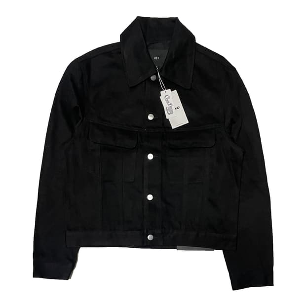 PLAC 플랙 051 블랙 트러커 자켓