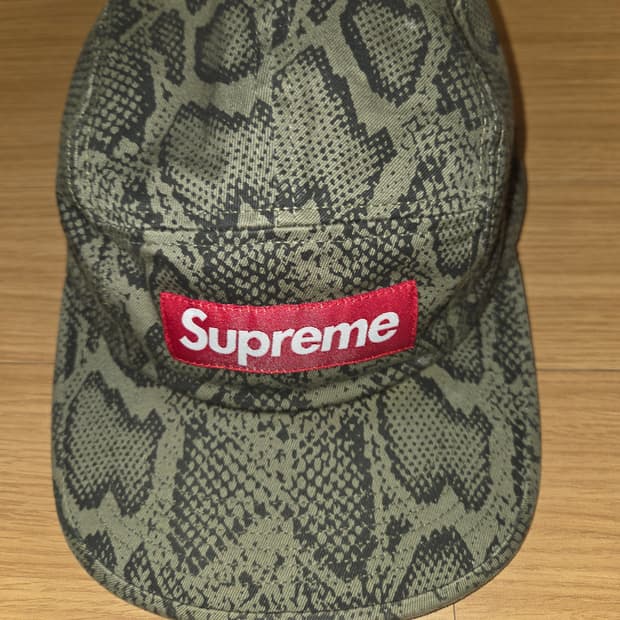 슈프림 스네이크 모자
