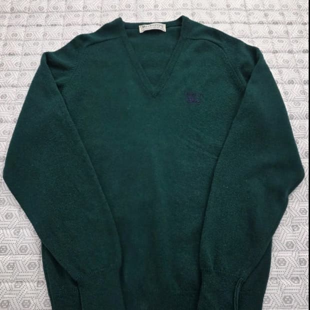 버버리 램스울 V넥 니트 95