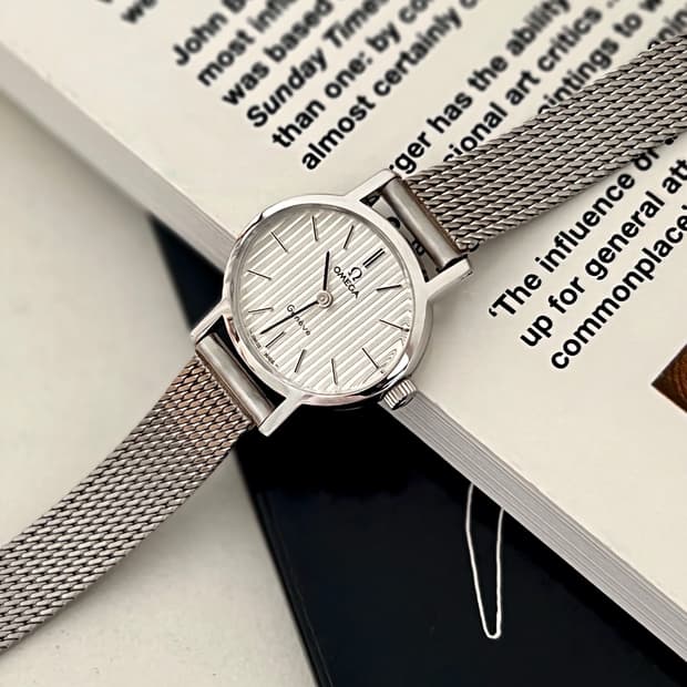 오메가 제네브 여성 시계 / 정품감정. 오버홀  