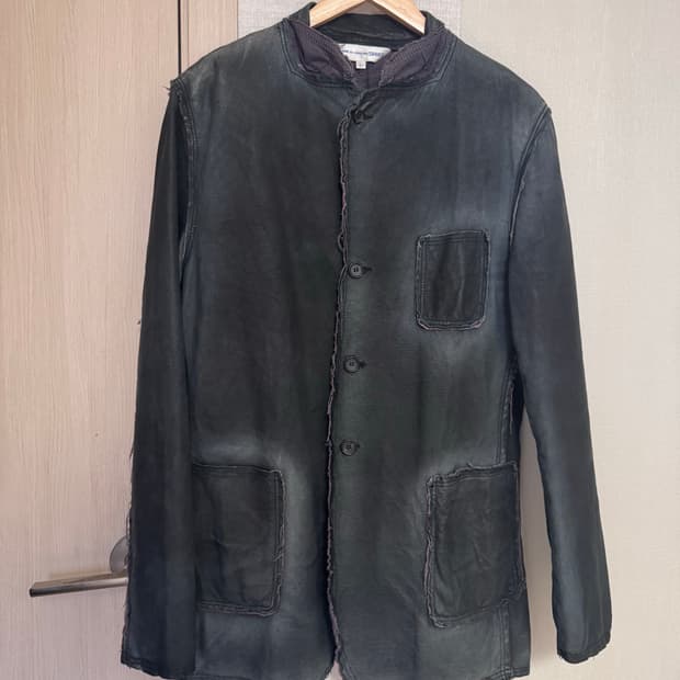 comme des garcons shirt 피크스킨 코트