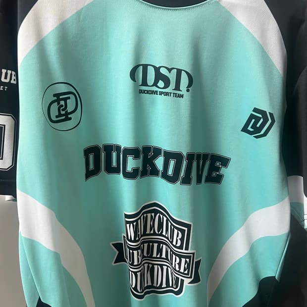 덕다이브 메쉬 숏 슬리브 민트