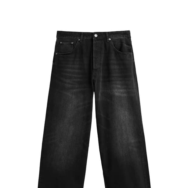 자라 jeans 배기 와이드 핏 32inch