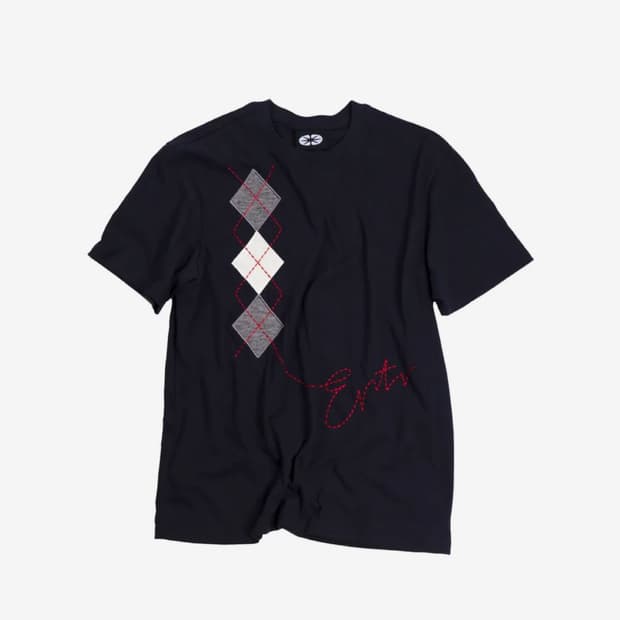 Argyle T-Shirt Navy