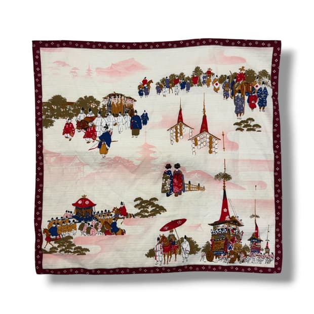 일본 빈티지 반다나 (48x46cm) 