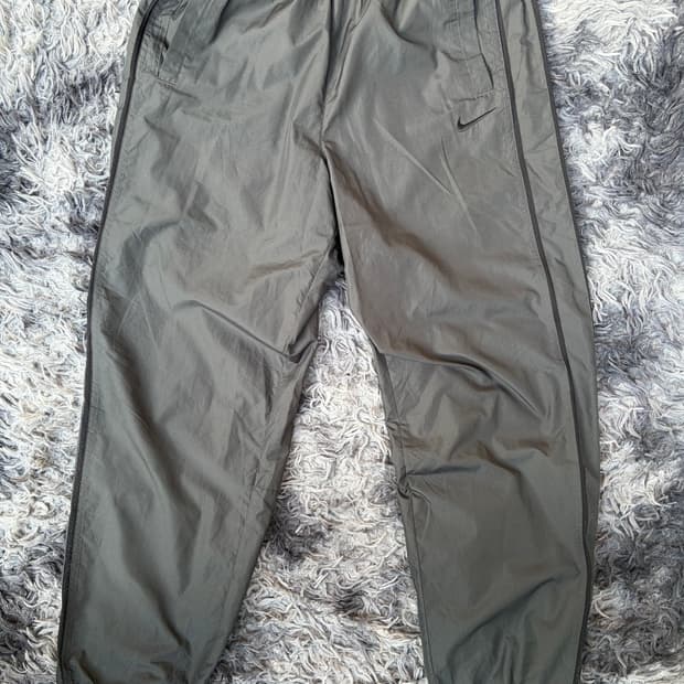 나이키 그레이 나일론 트랙팬츠