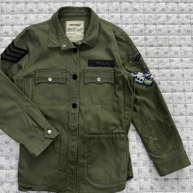 쟈딕 자딕앤볼테르 카키 야상 M