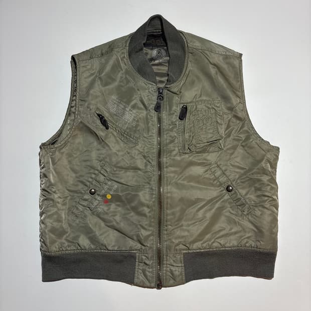 U.S. AIR FORCE 무드 빈티지 나일론 베스트