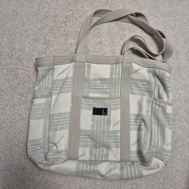 요시다포터  X 네이버후드  토트백