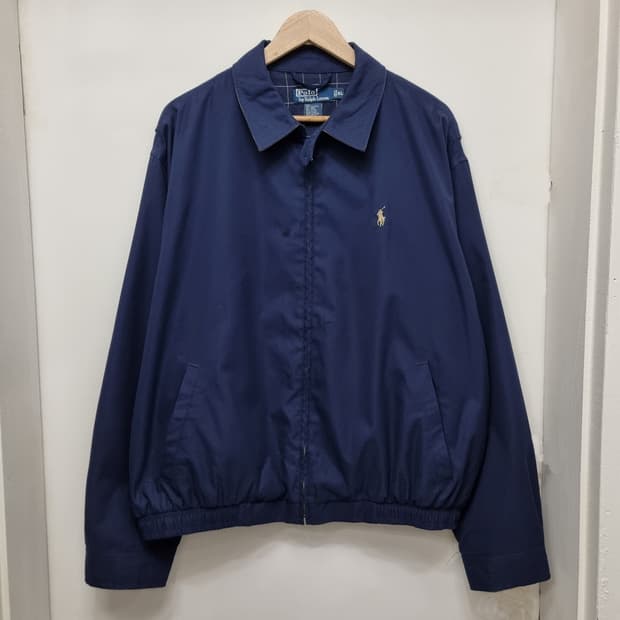 폴로 랄프로렌 스윙톱 블루종 폴리쉘 자켓 105