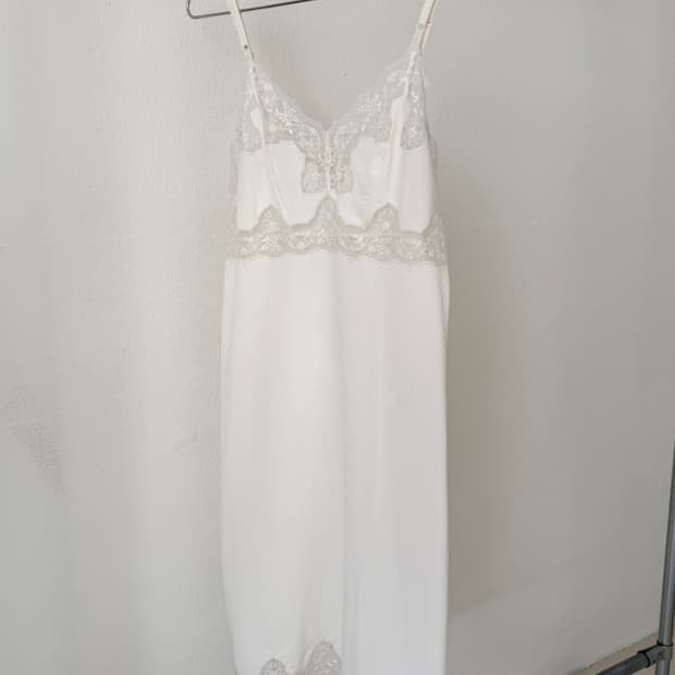 빈티지 레이스 레이어드 원피스