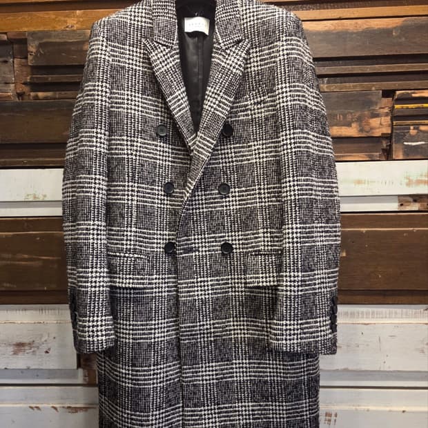 산드로 더블브레스티드코트 