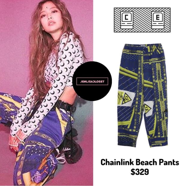 급처분!! CAV EMPT 패턴 프린팅 바지 제니착용
