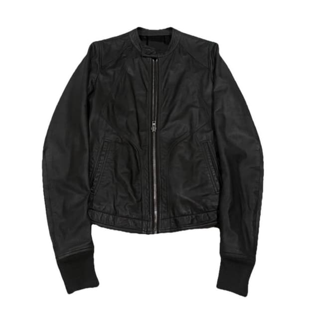 15ss 릭 오웬스 인타르시아 레더 자켓 48 사이즈