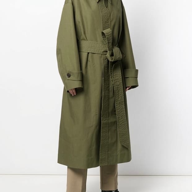 아미 ami 트렌치 코트