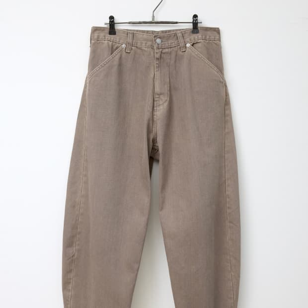 해칭룸 Curve Jeans Washed Beige 4 사이즈