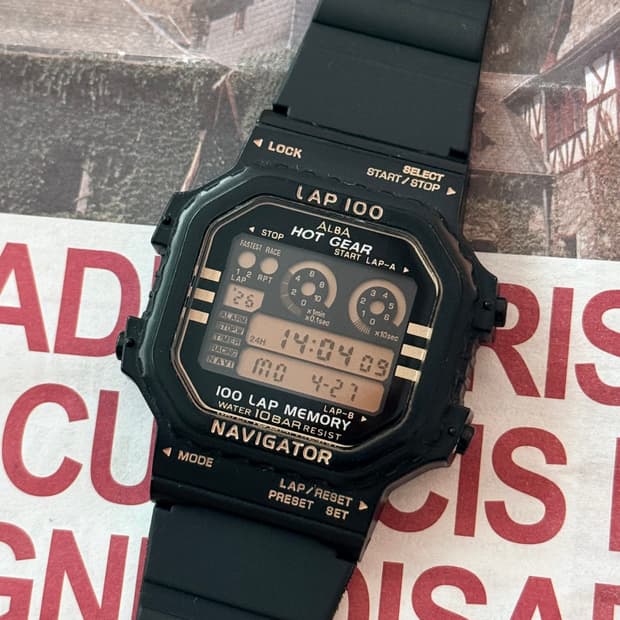 Seiko 세이코 ALBA HOT GEAR 네비게이터