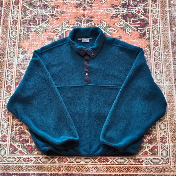 90s 울리치 플리스 신칠라 스냅티