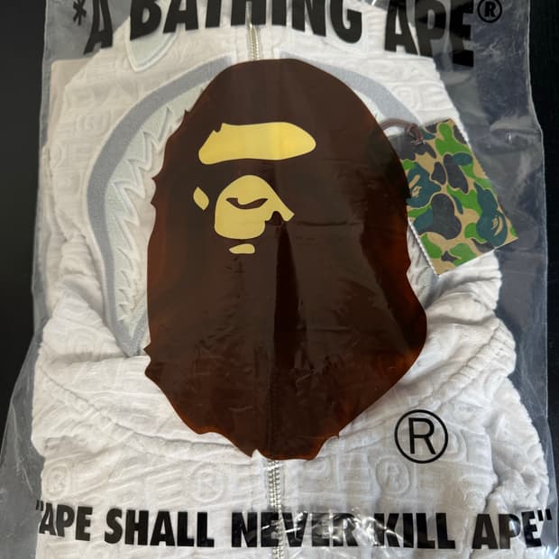 베이프 럭스 샤크 후드 집업 2XL