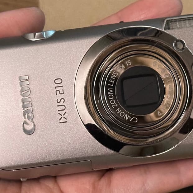 캐논 익서스 210 ixus canon 레어 희귀 디카 빈티지 카메라