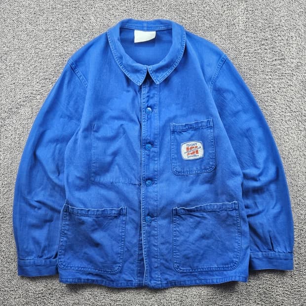 빈티지 3포켓 프렌치 워크 자켓 ( M 추정 ) / 11479