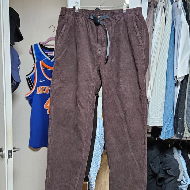 그라미치)X디네뎃 워시드 코듀로이 팬츠 브라운 XL