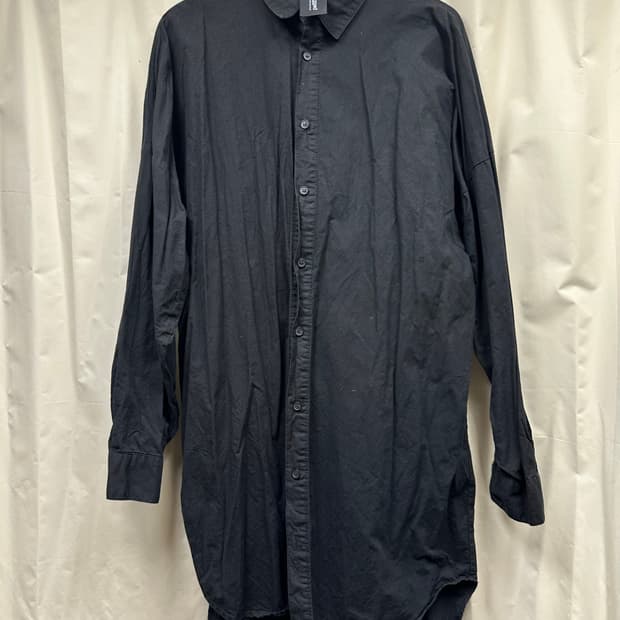 고딕웨어 언플러그드 뮤지엄 릭오웬스맛 롱셔츠