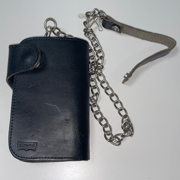 리바이스 지갑 체인키링(?) 