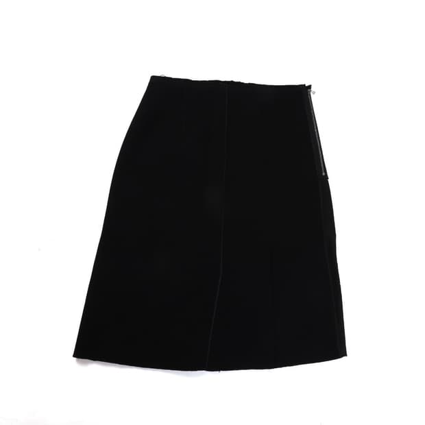 프라다 Prada Wool Midi Skirt