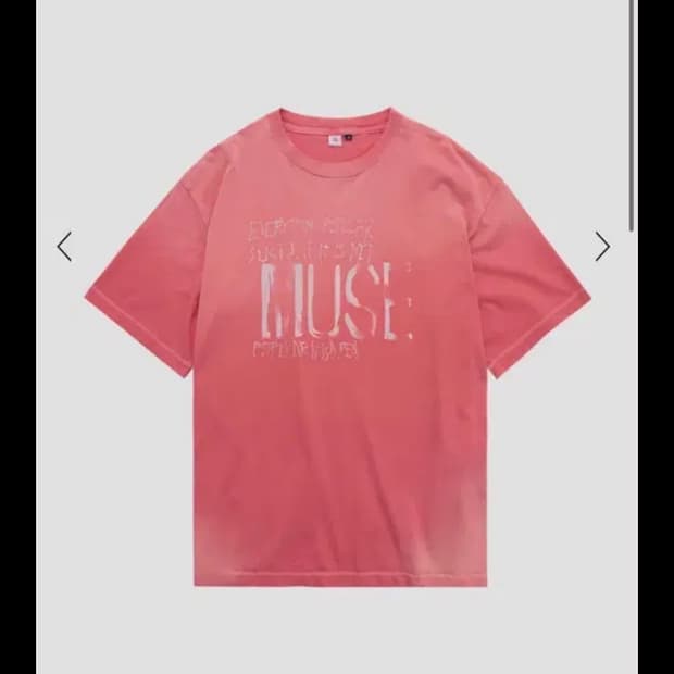 (3) 폴리테루 1011 마카 뮤즈 1/2 티 페이디드 레드