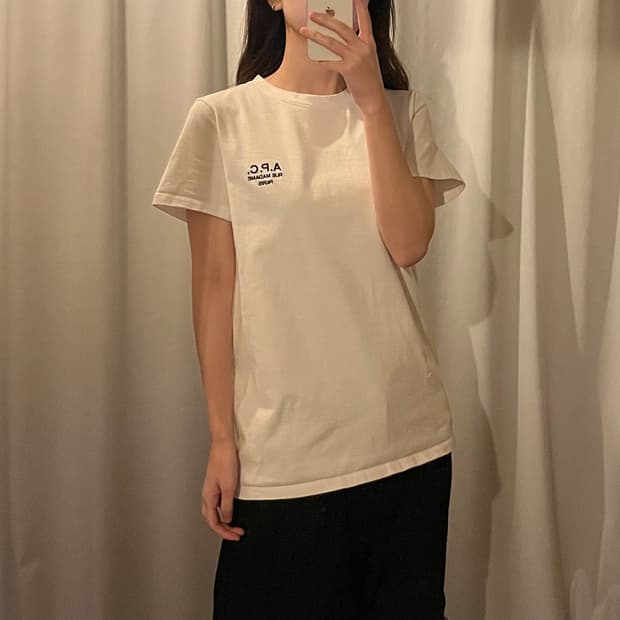 아페쎄 라운드 반팔티