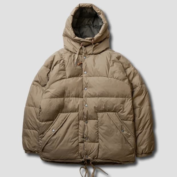 비헤비어 시에라 덕다운 파카 브라운 탄