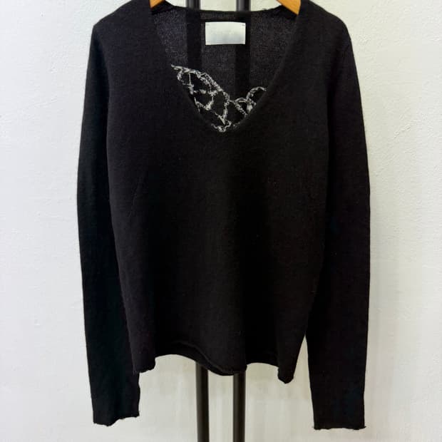 정품) 쟈딕앤볼테르 캐시미어100 여성니트 S  