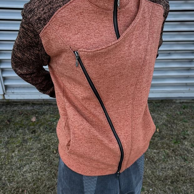 MSC vantar jacket (orange black)