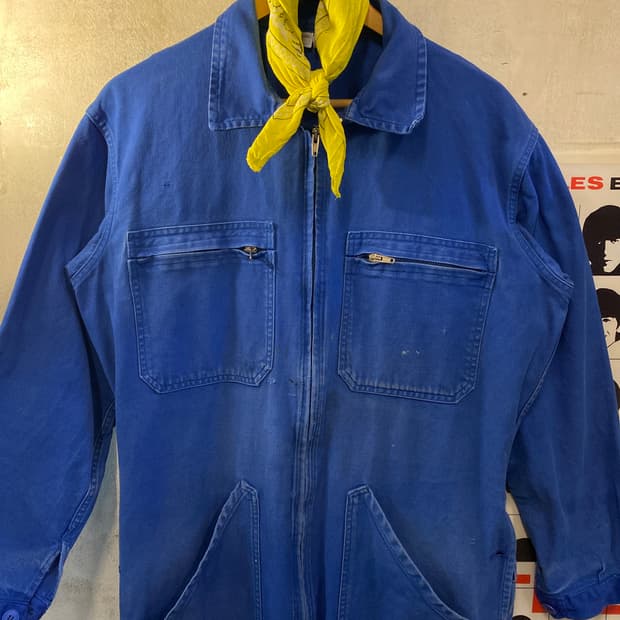 🇫🇷80s프렌치 워크웨어 점프수트 L-XL🇫🇷