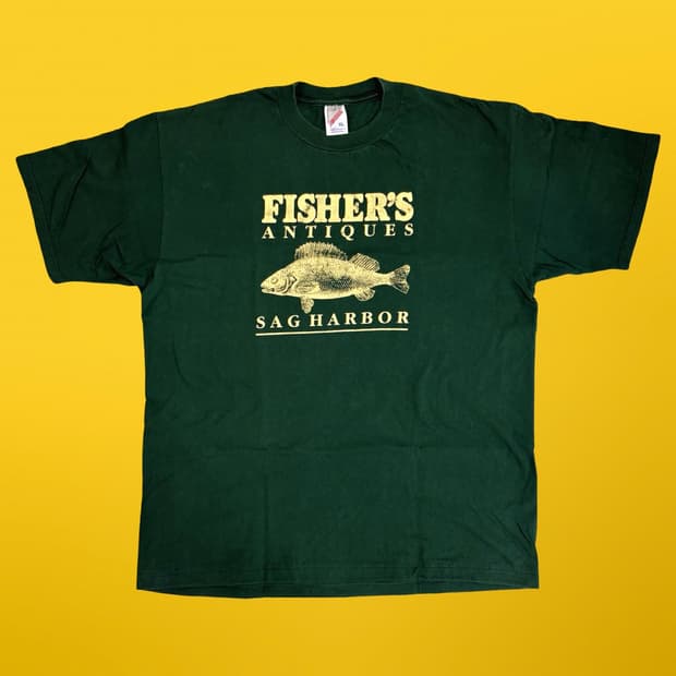 Jerzees fisher’s 티셔츠 XL
