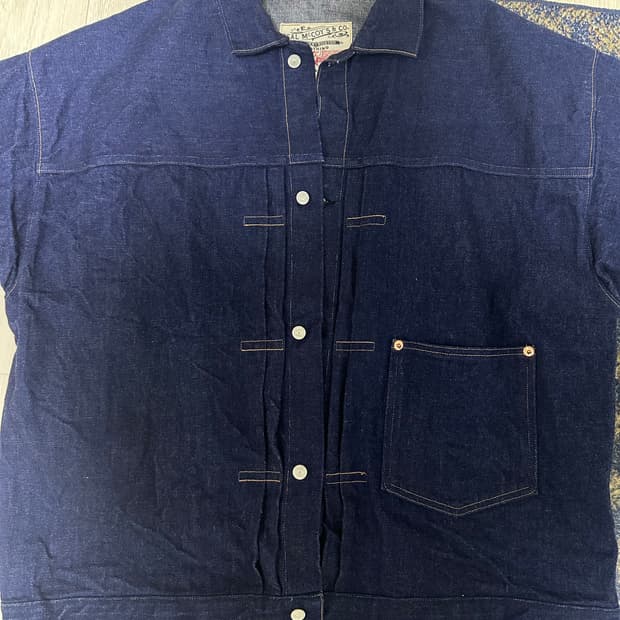 리얼맥코이 데님자켓