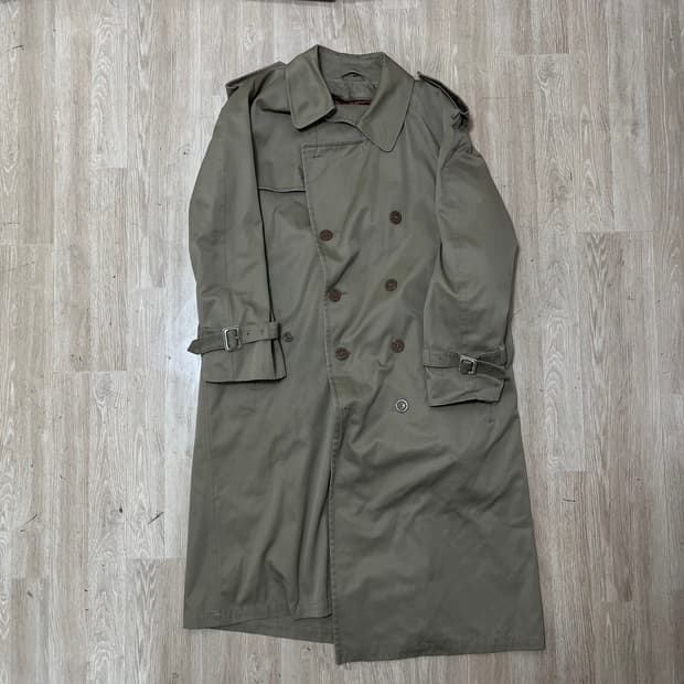 런던포그 남성 벨티드 안감내피 더블 트렌치코트 L(100)