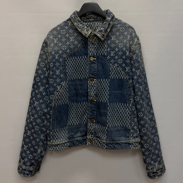 루이비통 니고 모노그램 데님 트러커 자켓 ( 105 )