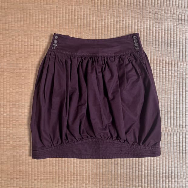 츠모리치사토 벌룬 스커트