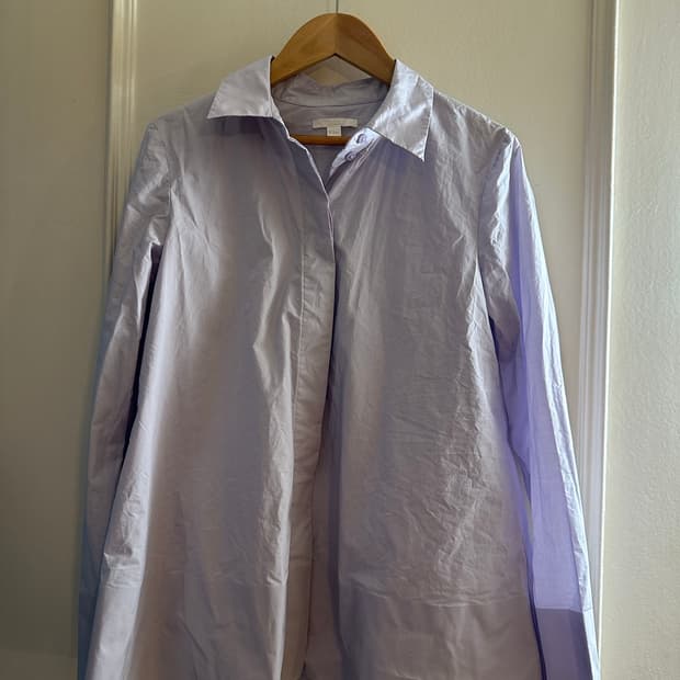 cos 코스 퍼플 셔츠 34