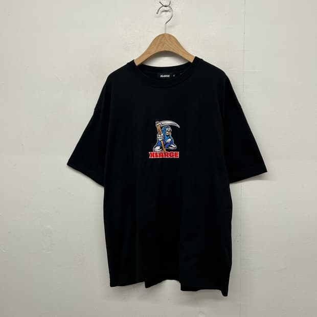 XLARGE 사신 반팔티 블랙