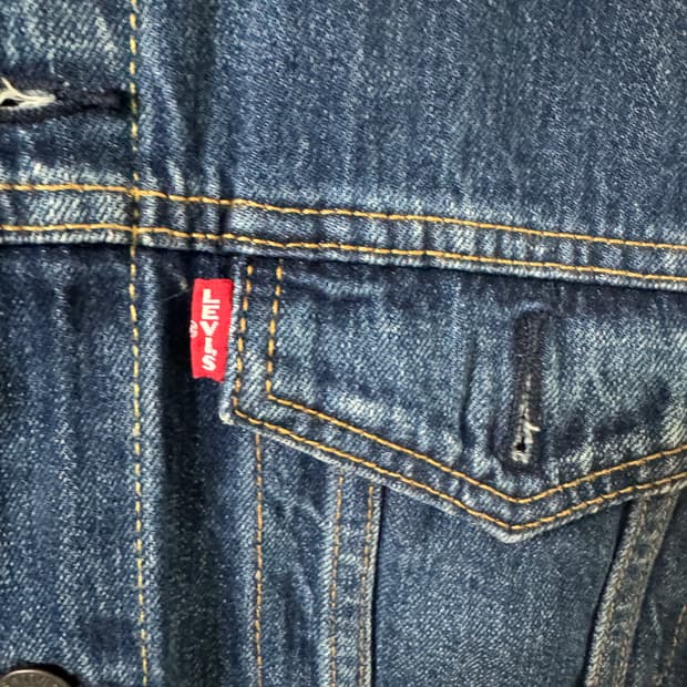 리바이스 데님 트러커 청자켓 L